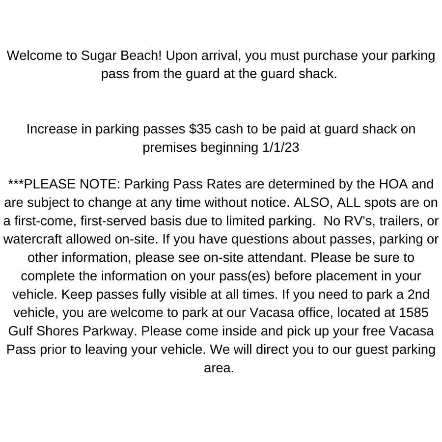 Sugar Beach Condominiums Gulf Shores Ngoại thất bức ảnh
